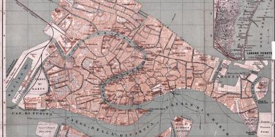 Alten Venedig Karte